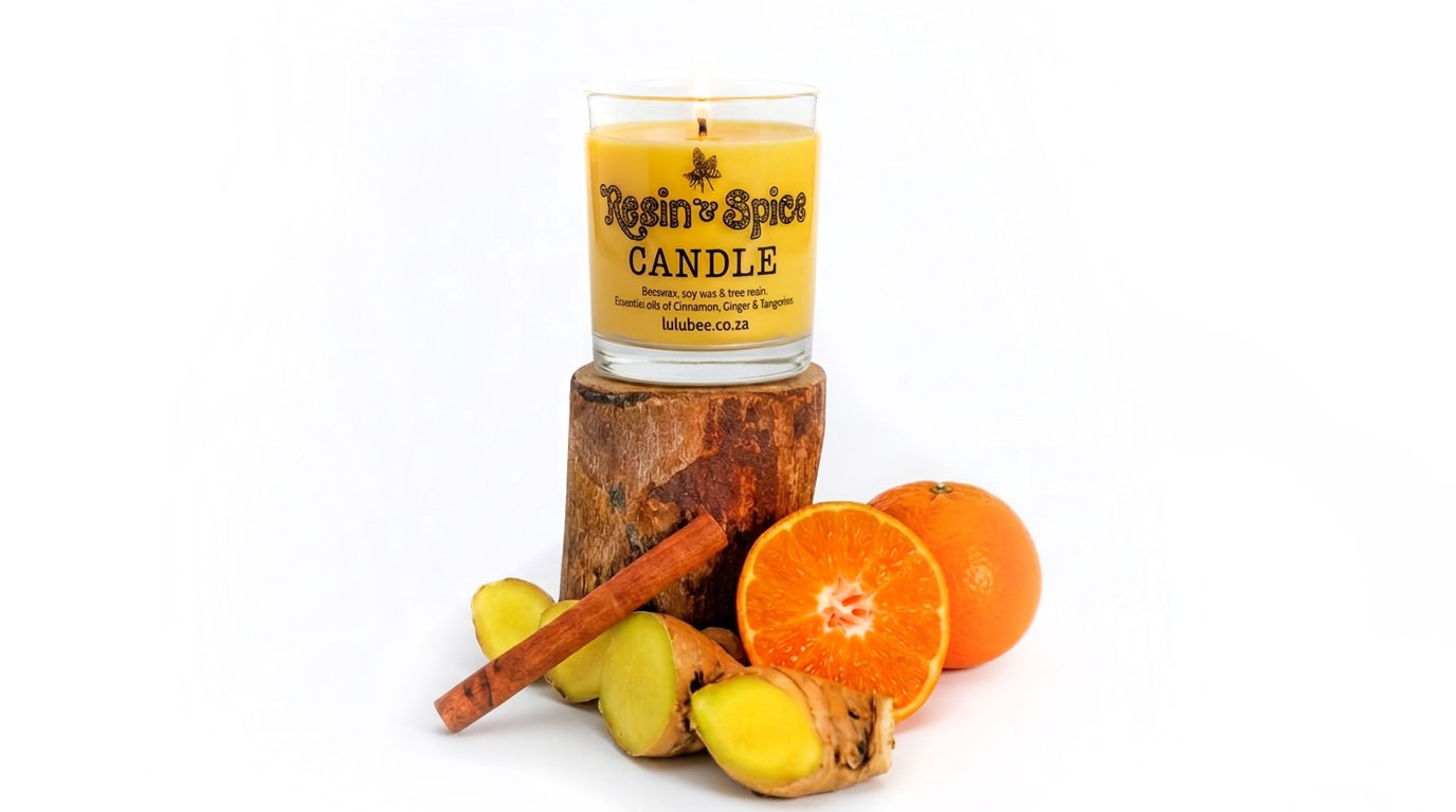 Lulu Bee Productsresin and spice candle 2